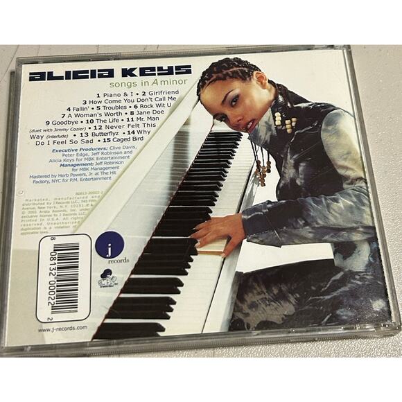 Alicia Keys Songs in Aminor CD - Picture 7 of 7